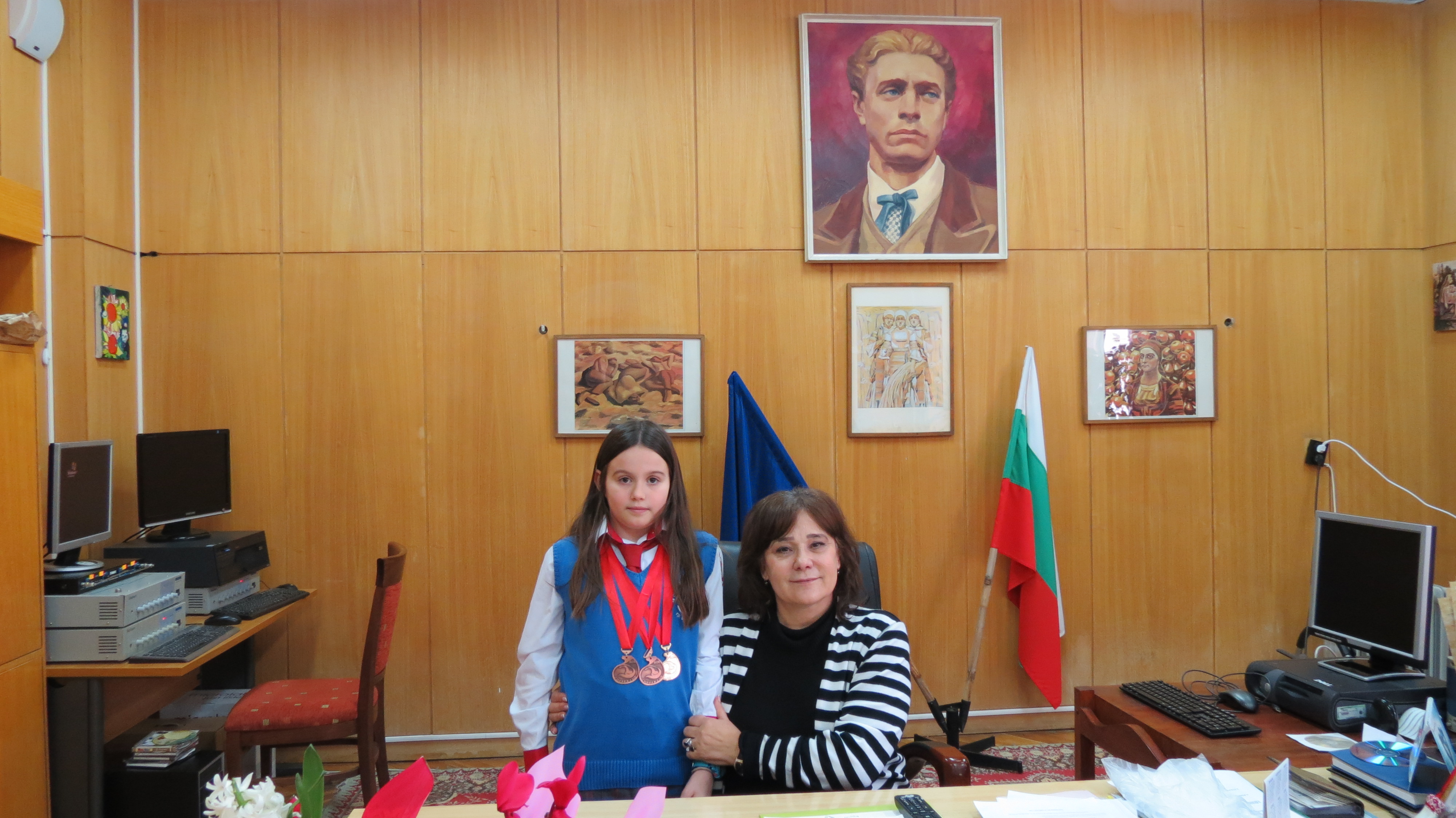 Златен медал в деня на Националния ни празник