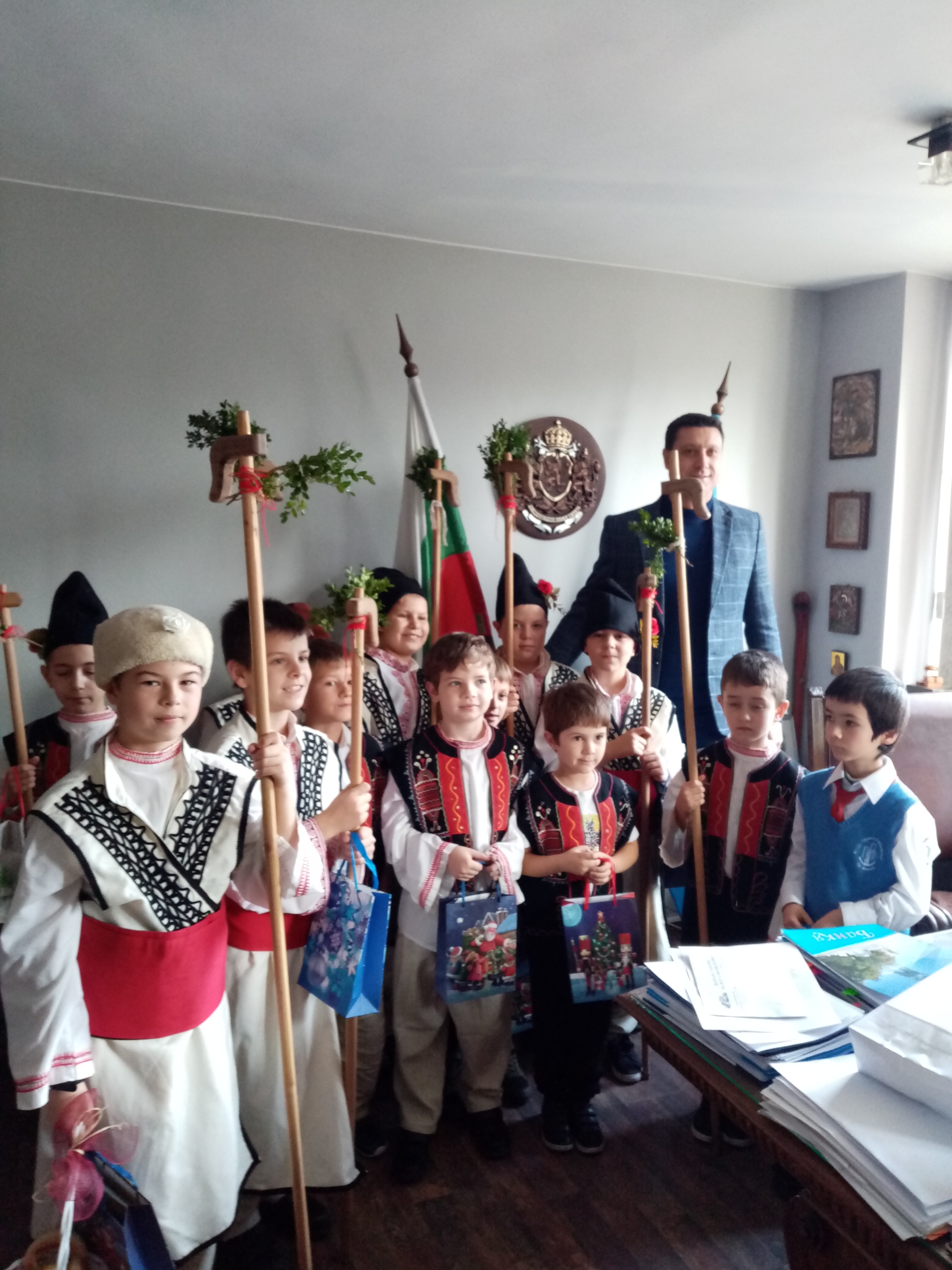 Коледари посетиха Район Банкя