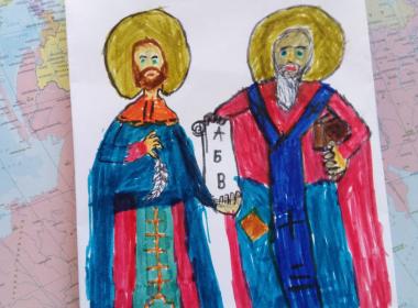 „Св. Св. Кирил и Методий“ - Мартин и Борис Маркови от IV В клас
