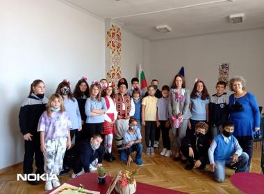 IV Г клас в деня на Св. Димитър