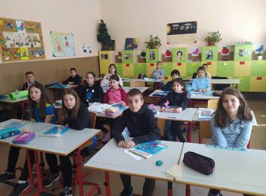 Малки журналисти от IV г клас в 78. СУ „Христо Смирненски