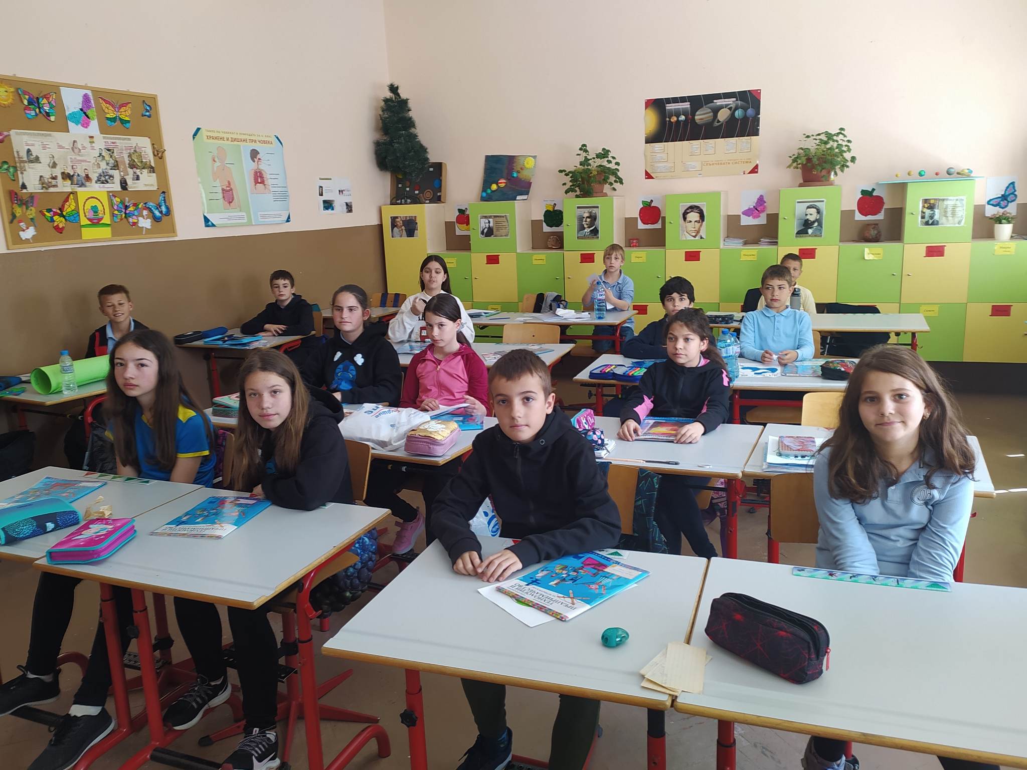 Малки журналисти от IV г клас в 78. СУ &bdquo;Христо Смирненски"