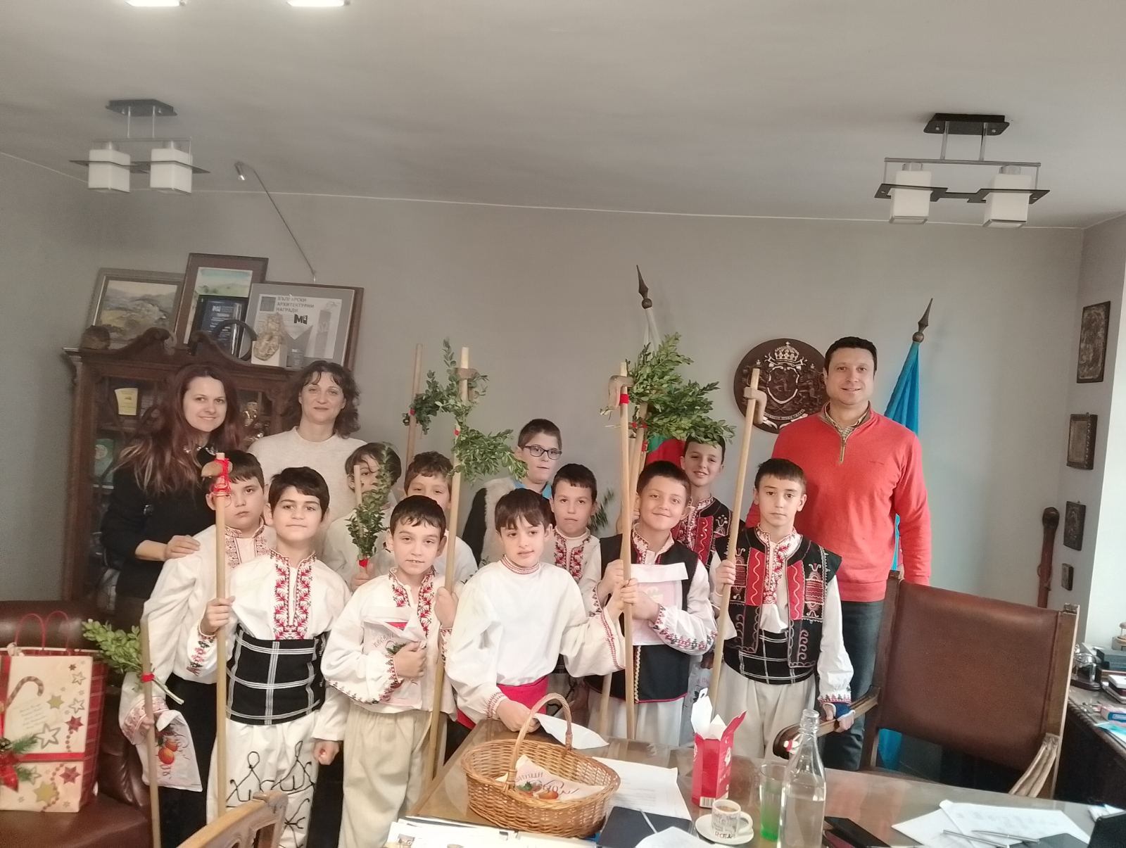 Коледно поздравление към район Банкя