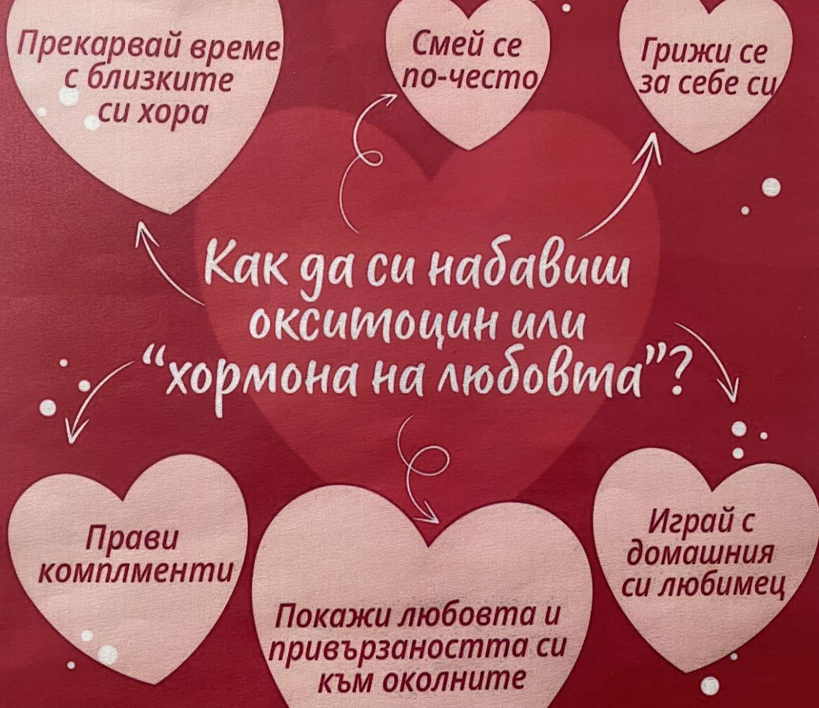 Информационна кампания на училищния психолог Мелани Михайлова – „Психология на любовта“