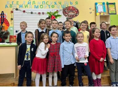Коледно тържество в I Б клас