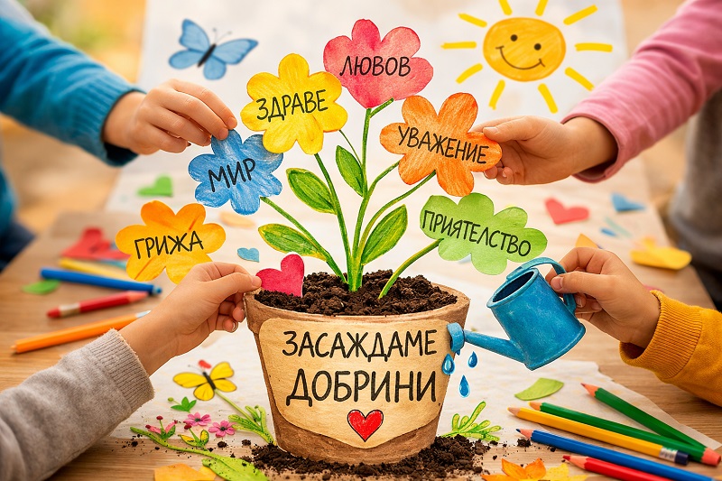 &ldquo;Засаждане на добрини&rdquo; 