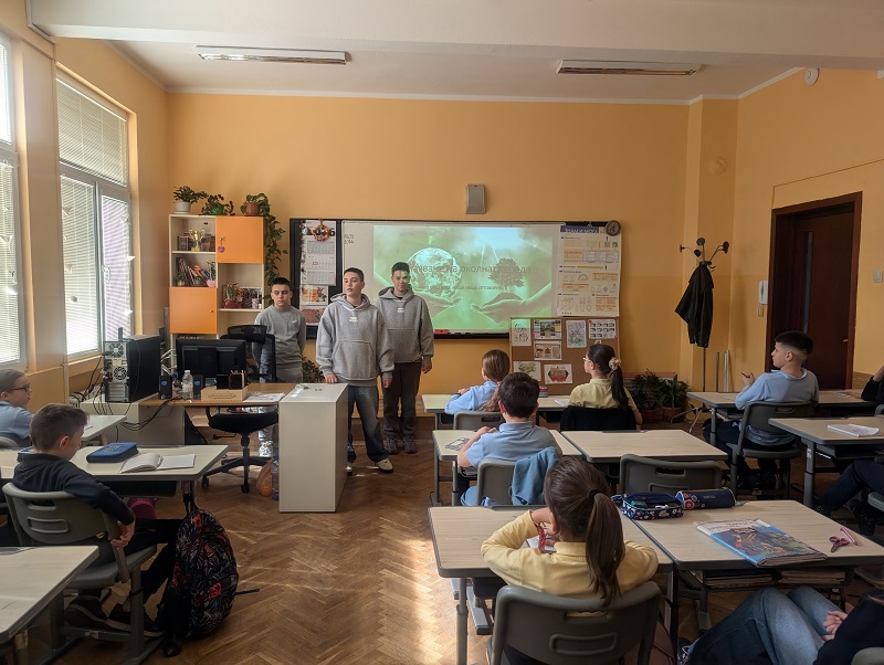 Инициативи на учениците от 78. СУ по програма &bdquo;Екоучилище&ldquo;