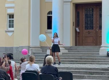 Музикален поздрав от Анна-Мария Пенчева на откриването на „Кодовете на Банкя“