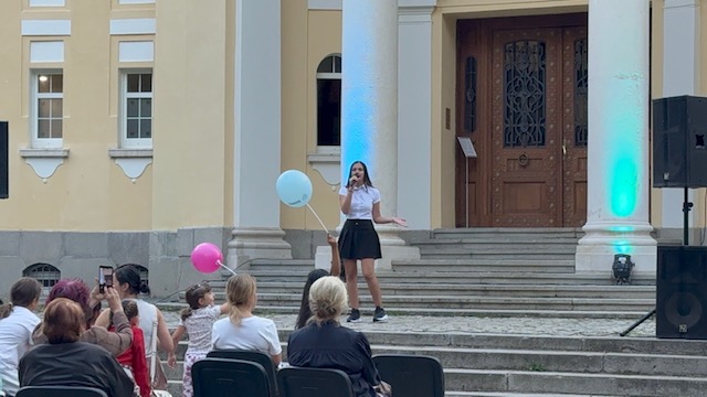 Музикален поздрав от Анна-Мария Пенчева на откриването на &bdquo;Кодовете на Банкя&ldquo;